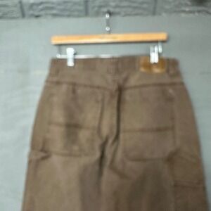 SCHMIDT WORKWEAR Men's Brown Carpenter Pants 32x34 RN 98826